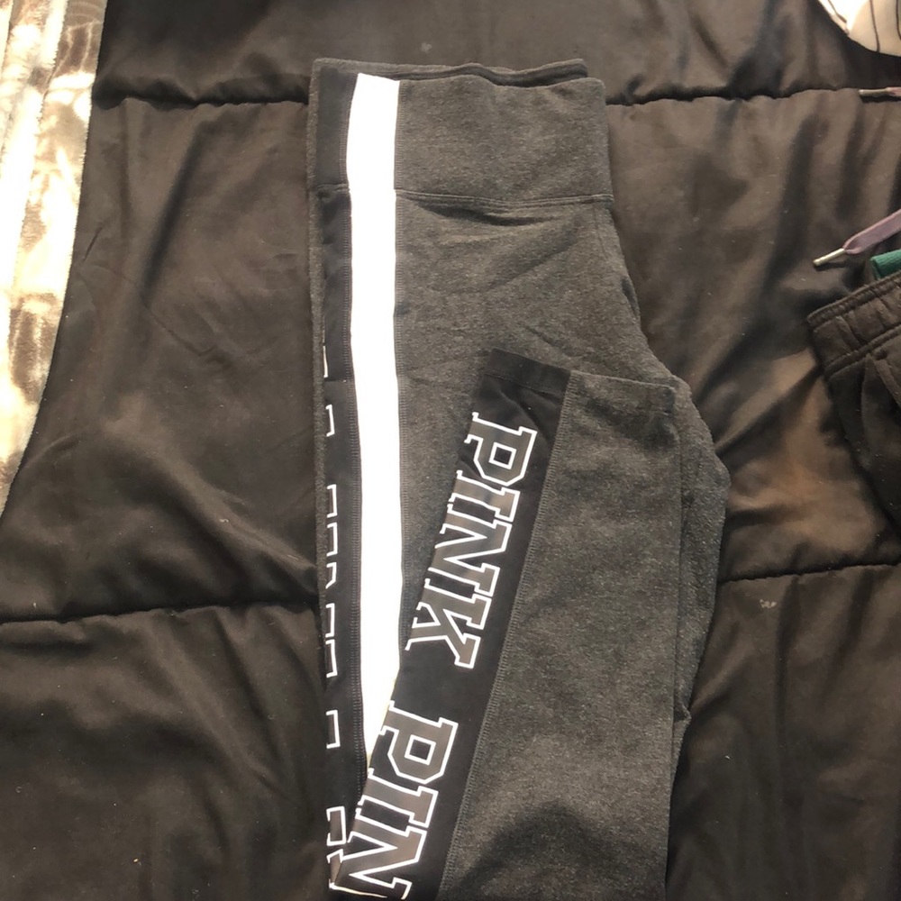 Pink Victoria secret yoga Leggings